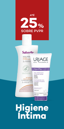 Bem-estar Intimo com destaque promocional de at&eacute; 30% sobre pre&ccedil;o de Venda ao P&uacute;blico Recomendado